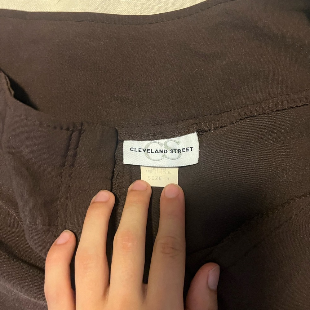 Brown Flared Pants - image 2